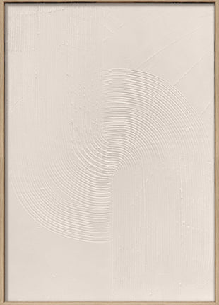 3D-Wanddekoration «Creme» 50 × 70 cm – 6er-Set – Ansicht 2