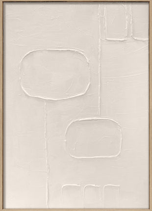 3D-Wanddekoration «Creme» 50 × 70 cm – 6er-Set – Ansicht 4