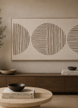 Ölgemälde «Baumwolle» 80 × 120 cm mit Rahmen – Ansicht 2