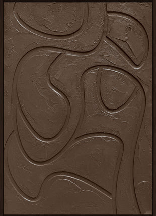 3D-Wanddekoration «Braun 2» 70 × 100 cm