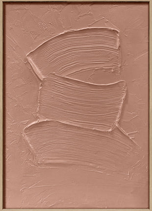 3D-Wanddekoration «Mocha Mousse» 50 × 70 cm – 6er-Set