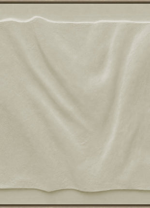 3D-Wanddekoration «Beige Wellen» 100 × 100 cm
