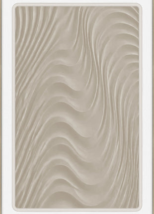 3D-Wanddekoration «Gerahmte Wellen 1» 80 × 120 cm