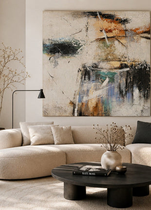 Ölgemälde «Reise» 120 × 120 cm (Art. OTH-0031)