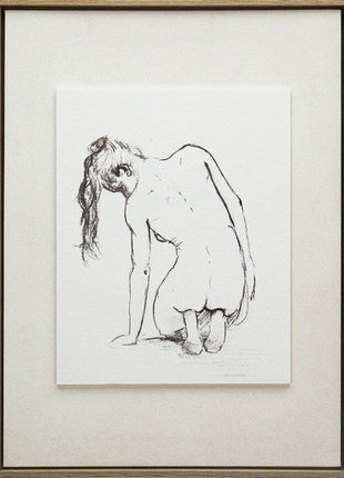 Leinwandbild «Frau 1» mit Rahmen 45 × 60 cm – 3D-Objekte