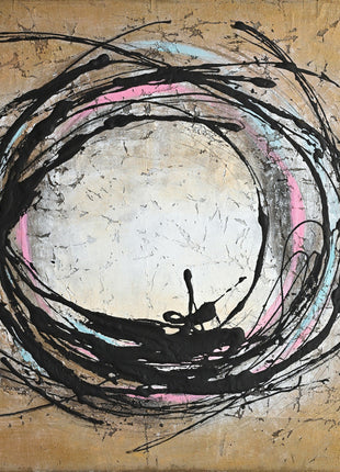 Ölgemälde abstrakt 120 × 120 cm – Art. OTH-0028 – Ansicht 2