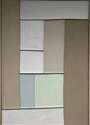 3D-Wanddekoration «Gewebte Formen 1» 70 × 100 cm