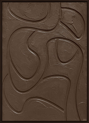 3D-Wanddekoration «Braun 2» 50 × 70 cm