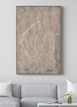 Ölgemälde «Leichte Kratzer» 100 × 150 cm mit Rahmen