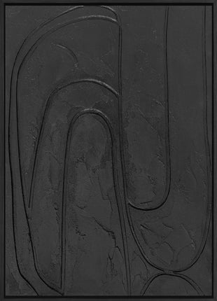 3D-Wanddekoration «Schwarz 1» 50 × 70 cm