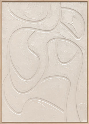 3D-Wanddekoration «Creme 5» 50 × 70 cm