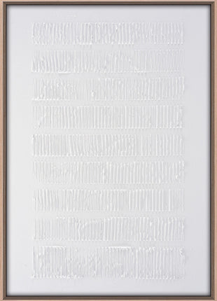 3D-Wanddekoration «Weiss» 50 × 70 cm – 6er-Set – Ansicht 5