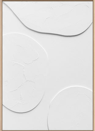 3D-Wanddekoration «Weiss 3» 70 × 100 cm