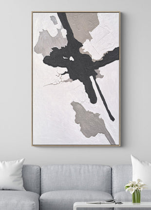 Ölgemälde «Fragmente 2» 100 × 150 cm mit Rahmen