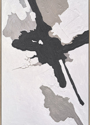 Ölgemälde «Fragmente 2» 100 × 150 cm mit Rahmen – Ansicht 2