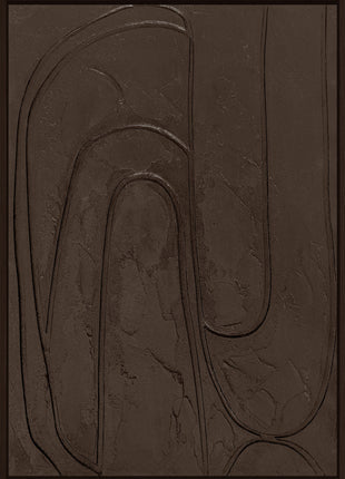 3D-Wanddekoration «Braun 1» 70 × 100 cm
