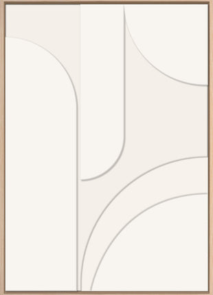 3D-Wanddekoration «Creme 1» 50 × 70 cm