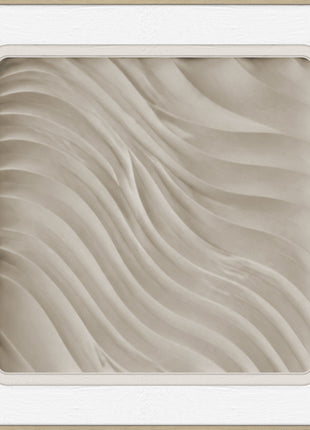 3D-Wanddekoration «Sandwellen 1» 60 × 60 cm